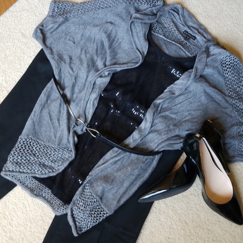 Express cardigan sweater